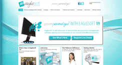 Desktop Screenshot of eaglesoft.pattersondental.com